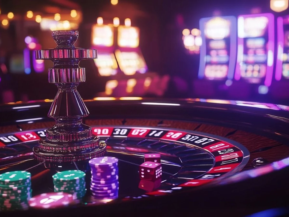 Tampilan permainan slot BATAK5D dengan reel dan simbol warna-warni